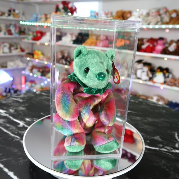 Ty Other - TY Beanie Baby - May Birthday‎ Bear (With Ruffles) | MWMT Mint Tags | Retired